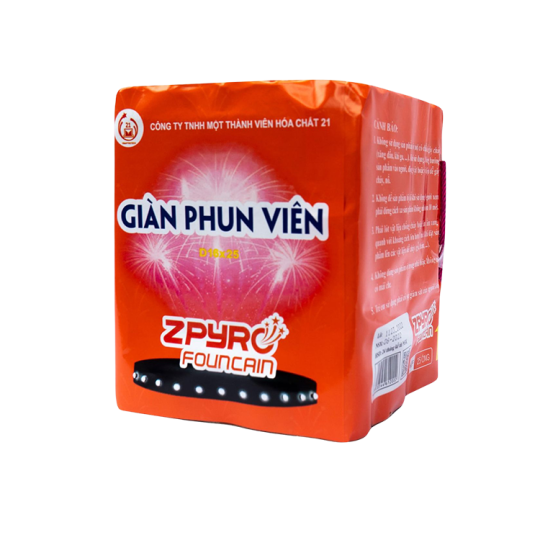 Pháo hoa gian phun viên D16x25