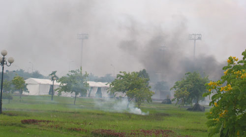 Sự Cố Chấn Động Nổ Container Pháo Hoa Ở Mỹ Đình
